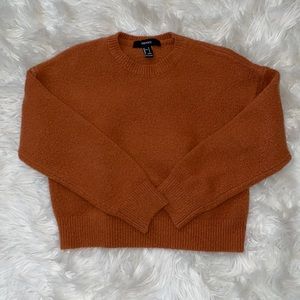 Forever 21 Burnt Orange Sweater